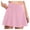 Pink, variant on Fgnfyis With Pockets Inner Skorts Tennis Elastic Shorts Women Sports Skirts Skirt Womens Skirts Navy M