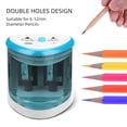 thumbnail image 1 of Dvkptbk Pencil Sharpener, Colored Electric Pencil Sharpener for 6-12mm Pencils,, Auto Stop, Super Sharp & Fast, Blue, 1 of 1