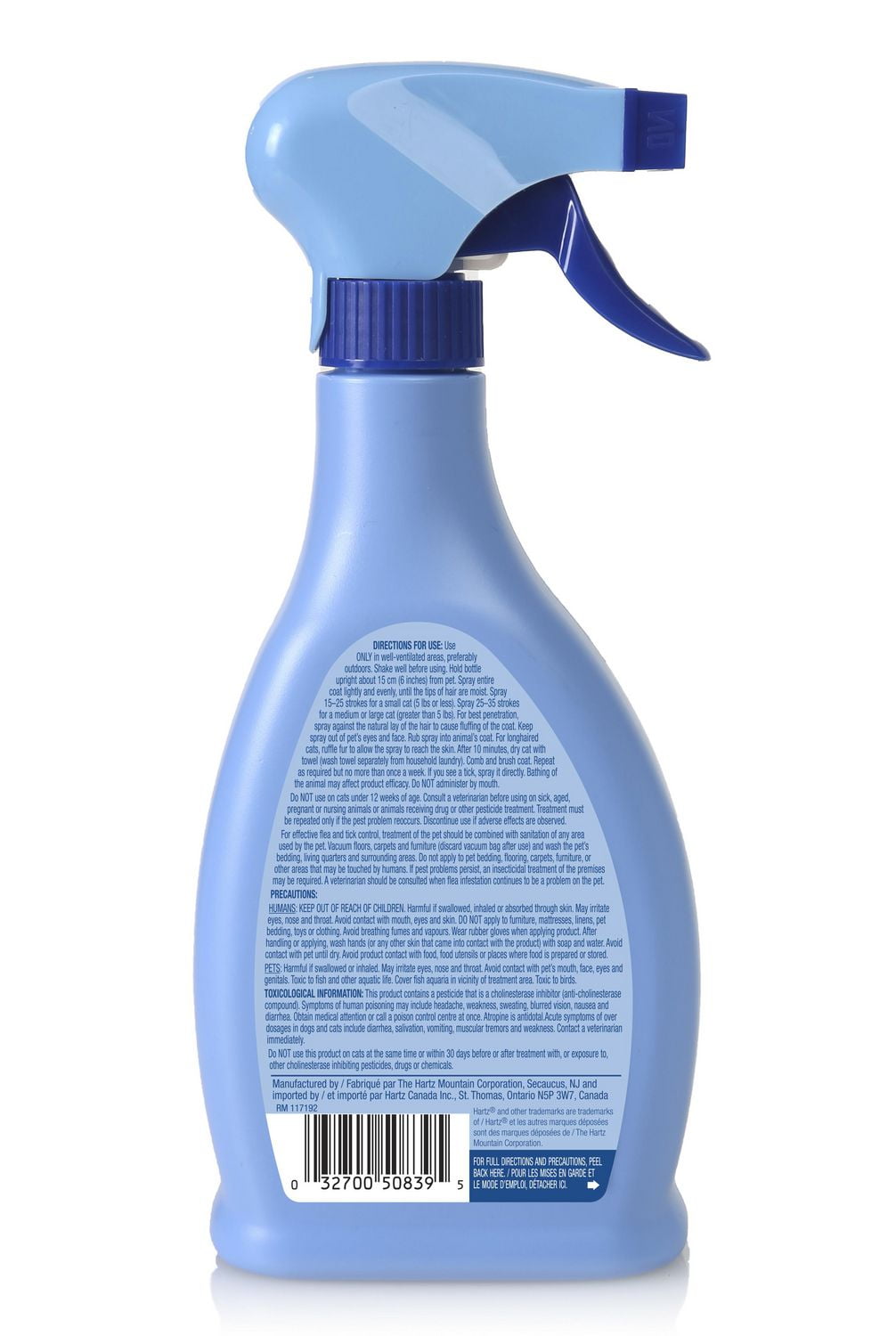 Hartz Ultra Guard Brouillard Antipuces et Antitiques pour Chats, 428ml