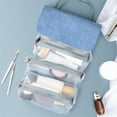 thumbnail image 1 of CEHVOM Detachable Cosmetic Bag, 4 In 1 Portable Mesh Makeup Bag, Hanging Roll Up Travel Toiletry Bag, Water Makeup Organizer Pouch, Hanging Toiletry Bag Clearance, 1 of 2