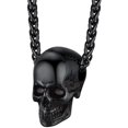 thumbnail image 1 of Bijoux Punk Gothique en Acier Inoxydable pour Hommes / Femmes (Noir), 1 of 4
