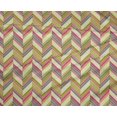 thumbnail image 4 of oneOone Polyester Lycra Fabric Herringbone Geometric Printed Fabric 1 Yard 56 Inch Wide, 4 of 4