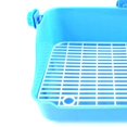 thumbnail image 2 of Rabbit Toilet Box Tray Small Pet Potty box clean Trainer Guinea Pet Litter Pan Trainer Pig Poop Tray Blue, 2 of 9