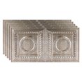thumbnail image 1 of Fasade Decorative Vinyl Ceiling Panel 2ft x 4ft 5 Pack Vintage Metal, 1 of 4