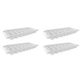 thumbnail image 1 of (2-Pack) Rinsvye Ice Cube Tray Plastic Whip N Ice Icing Stackable Ice Cube for Reusable Ice Cubes for Drinks Freezer 2 Pack 16 Tray Circle Cubes Per Tray for Silicone Tray Cocktail Whiskey Chocolate, 1 of 4