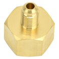 thumbnail image 4 of HLONK Brass Refrigerant Adapter  R134A Can Tap Refrigerant Dispenser  W21 to 1/4 SAE Refrigerant Adapter Fitting Refrigerant Converter Good Sealing Performance for Refrigerators and Air C, 4 of 9