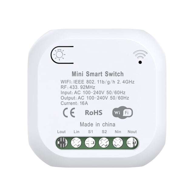 SUYIN Wifi Rf433 Smart Switch Diy Light Mini Switches Control Wireless Smart Relay