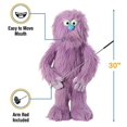 thumbnail image 3 of 30 Pouces Violet Monster Puppet, Style Ventriloque Intégral Puppet, 3 of 6