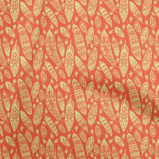 oneOone Velvet Orange Fabric African Sewing Craft Projects Fabric Prints By Yard 58 Inch Wide