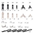 thumbnail image 3 of Trousse de Tête de Fermeture Éclair Trousse de Curseur de Fermeture Éclair Trousse Universelle de Remplacement de Fermeture Éclair Trousse de Sauvetage de Fermeture Éclair de Tente Trousse de Réparation de Fermeture Éclair de Vêtements, 3 of 8