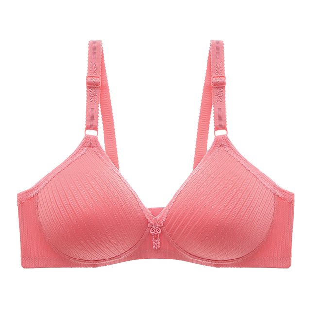 Timegard Bras for Women No Underwire Full Coverage Adjustable Strap Solid Color Comfortable Everyday Bras