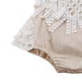 thumbnail image 4 of NewbornGirls Creamy-white Lace Ruffles Baby Romper 0-24M Cqh, 4 of 6
