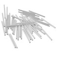 thumbnail image 1 of simhoa 50pcs GIRL'S FAVORITE JEWELRY PART Smooth Straight Tube Spacer Loose Bead For White, 1 of 8