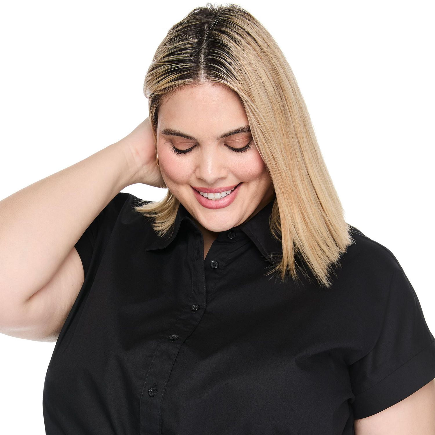 Chemise cintrée à la taille Lane Bryant Plus pour femmes