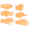 thumbnail image 4 of Finger Puppet, Silicone Tear  Portable Soft Elastic Tiny Hands  for Cat Massage, 4 of 8