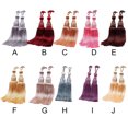 thumbnail image 4 of serony 2pcs Cravate Rideau avec Pompon, Fil d'Or, Balle de tennis, Corde de Rideau Créatif Vin de Riz + 1, 4 of 9