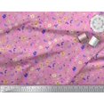 thumbnail image 2 of Soimoi Rayon Fabric Flower Watercolor Decor Fabric Printed Yard 56 Inch Wide, 2 of 3