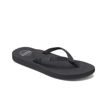 Reef Sandales pour Femmes, Gingembre, Noir/noir, 6