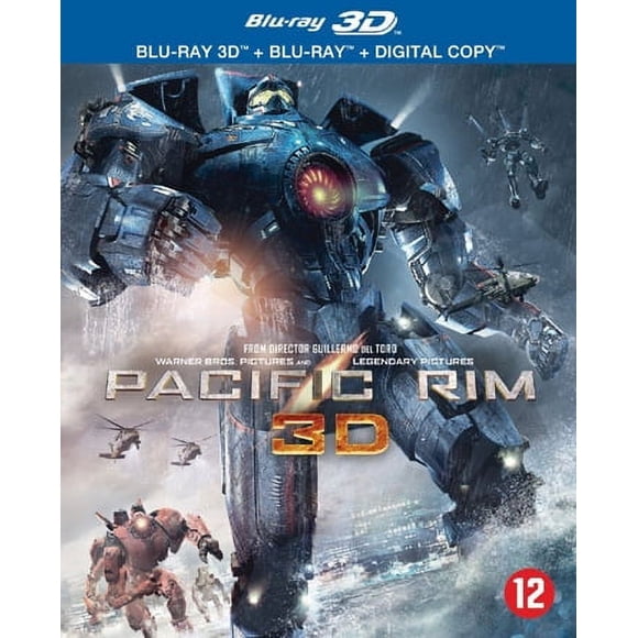 Pacific Rim (3D & 2D) 2 Disc Box Set [ Blu-Ray, Reg.A/B/C Import - Netherlands ]