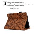 thumbnail image 4 of GSFY Case for All-new 7" Kindle Paperwhite 12th Gen 2024 & Kindle Colorsoft Signature Edition 2024, PU Leather Protective Smart Shell Flip Stand Cover with Card Slots Auto Sleep/Wake, Brown, 4 of 7