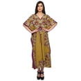 thumbnail image 1 of Moomaya Caftan pour Femmes Grande Taille Tenue d'Été Sortie de Plage Kimono Robe Caftan, 1 of 6