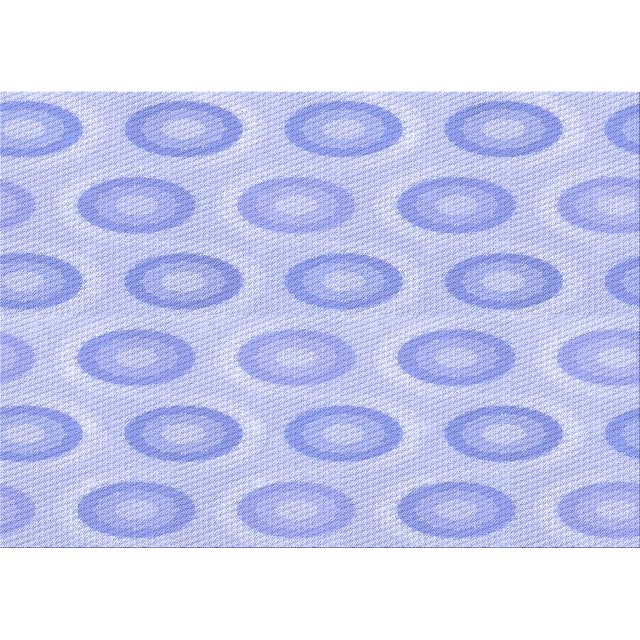 Ahgly Tapis Rectangulaire Lavable en Machine Intérieur Bleu Ciel, 6 Pieds x 9 Pieds