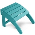 thumbnail image 1 of HDPE Outdoor Ottoman Foot Rest for Adirondack Chair, Weather Resistant Patio Footstool for Porch, Pool, Lawn and Backyard, 1 of 7