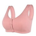 thumbnail image 3 of zanvin Daisy Bra for Seniors, Front Snap Closure Bras, Front Snaps Daisy Bra, Pink, 42, 3 of 6