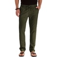 thumbnail image 2 of Men's Business Loose Large Size Elastic Waist Cotton All-match Solid Color, 2 of 8