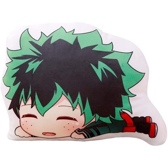My Hero Academia Plush Toy Pillow， Stuffed Plush Toy Midoriya Izukui(One Pc）