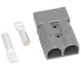 thumbnail image 1 of Battery Quick Connector Kit, 350A 600V Plug Connector Small Volume Corrosion Resistance SH350  For Boat For Car Grey, 1 of 8