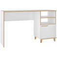 thumbnail image 1 of Manhattan Comfort Minetta Bureau d'Écriture Blanc, 1 of 4