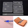 thumbnail image 4 of yingyy 5 Pcs Portefeuille Acrylique Transparent Modèle Outil de Bricolage en Cuir, 4 of 6
