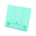 thumbnail image 2 of Portable Plastic Book Stand Foldable Book Document Holder Adjustable 6 Angles Bookstand Desk Reading Kitchen, 2 of 8