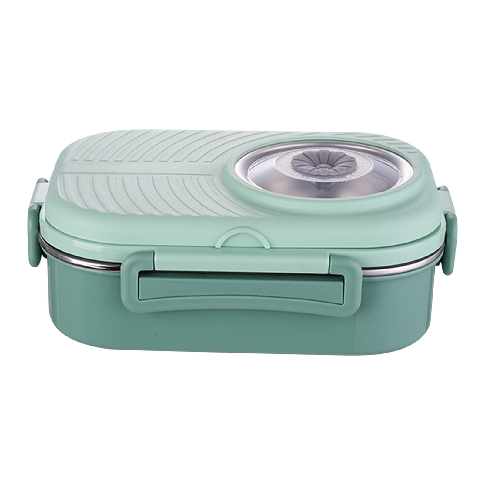 Cameland Stainless Steel Lunch Box Office Worker Student Lunch Box Sealed Lunch Box with Soup Bowl Student Tableware Compartment Insulation Lunch Box