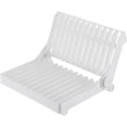 thumbnail image 4 of TIELUTT Foldable Dish Plate Drying Rack Organizer Drainer Storage Holder Dish over Drying Rack Dish Drying Rack with Board Kitchen Gagets Metal Dish Drying Rack Roll, 4 of 8
