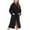 Black, variant on EYWGYA Fall/Winter Kids Fleece Clothes,Toddler Boys and Girls Jackets,Bed Children's Clothing Thickened Hooded Extended Bathrobe Children's Velvet Pajamas Sleepwear for Girls