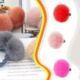 thumbnail image 2 of VONKY Serre-Tête Porte-Queue de Cheval en Peluche Corde à Cheveux Chouchou, 2 of 9