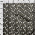 thumbnail image 3 of oneOone Polyester Spandex Gray Fabric Cactus Craft Projects Decor Fabric Printed By The Yard 56 Inch Wide, 3 of 5