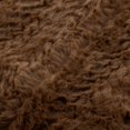 thumbnail image 4 of Bouclair Brown Ellyn Faux Fur Throw 50x60 in (127x152 cm), 4 of 10