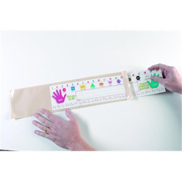 Ashley Productions ASH10403 Large Name Plate Pocket 25-Pk- 4.75 X 19