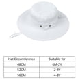 thumbnail image 2 of Kcodviy Chapeau de Soleil pour Enfant Grand Ensemble Chapeau et Gants d'Hiver pour Garçons Bord Upf 50+ Casquette de Protection Chapeau d'Hiver pour Enfants pour Tout-Petits Garçons Ensemble Chapeau et Gants pour Garçon Filles Chapeau Bob Ajustable, 2 of 4