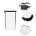thumbnail image 4 of Oleegame 1PC Blue Juice Square Transparent Airtight Jar Fresh Keeping Box Kitchen Grain Storage Jar Snack Dried Fruit Storage Jar, 4 of 9