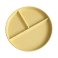 thumbnail image 2 of Oleegame Ensemble de Couverts en Acier Inoxydable 2 Pcs Assiettes en Blé pour Adultes Ensemble de Vaisselle Réutilisable Assiette Compartimentée pour Enfants Plateau à Salade en Plastique Bariatrique Plateau à Lunch Micro-Ondes et Lave-Vaisselle Jaune, 2 of 6
