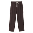 thumbnail image 4 of Styesk Men's Pants Men's Solid Color Casual Elastic Waistband Drawstring Pocket Workwear Pants, 4 of 7