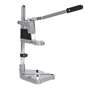 Aluminum Bench Drill Stand Single-Head Electric Drill Base Frame Drill Holder Power Grinder Accessories for Woodwork