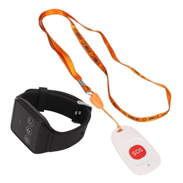 Caregiver Pager, SOS Alert Button  Nurse Call Patient Help System Waterproof Signal Vibration Portable Remote Nurse Alert System For Seniors Patients Emergency Call