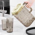 thumbnail image 1 of 4 Pcs Pichet d'Eau pour Réfrigérateur Contenant de Boisson pour Réfrigérateur Cruches de Boisson pour Fêtes Distributeur de Boissons pour Réfrigérateur Contenant d'Eau dans le Frigo Grand Distributeur de Boisson 2 L, 1 of 8