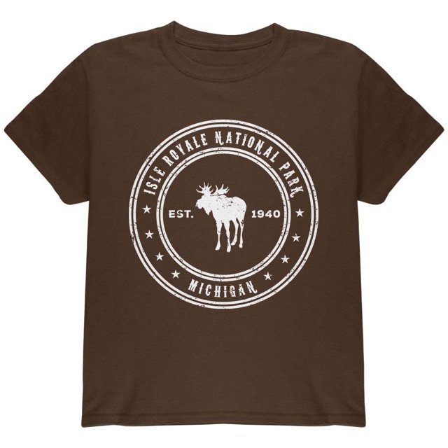 Isle Royale National Park Youth T Shirt