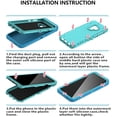 thumbnail image 2 of [PST] Samsung Galaxy A36 / A37 / A56 Hard Defender Case, Triple Layers Shockproof Heavy Duty Hard Defender Case Cover, 2 of 5
